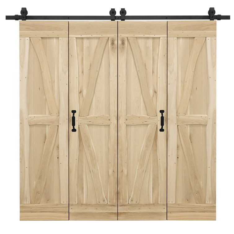 Fleur De Lis Living Stratford Double BiFolding System Solid Oak Barn